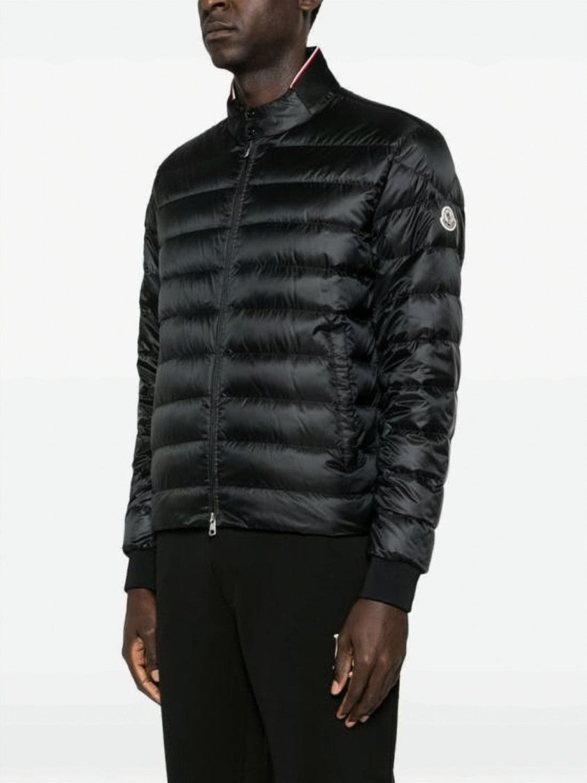 Moncler Quilted Puffer Jacket With High Collar