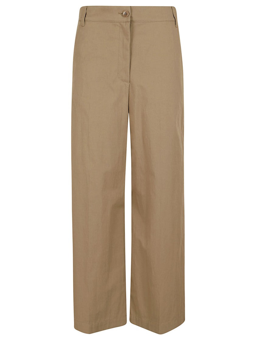 Max Mara Wide-Leg Trousers With Clean Lines And Versatile Appeal
