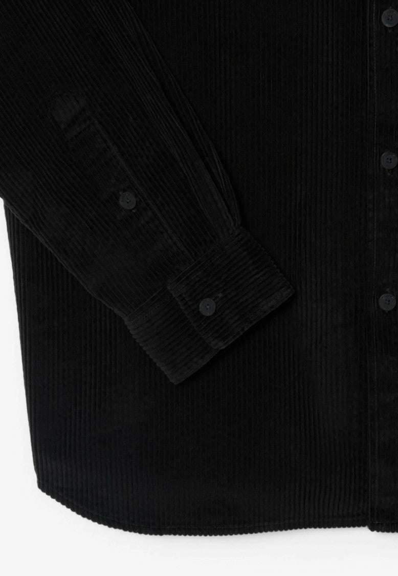 Lacoste 37/50 Black Corduroy Shirt