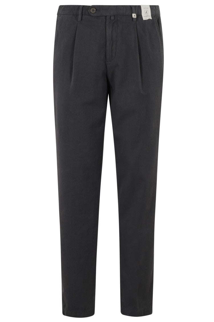 Myths Washed Cashmere Gabardine Trousers