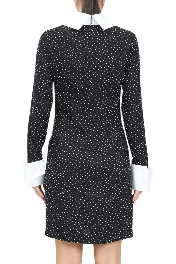 Mar De Margaritas Short Dress - Black/White