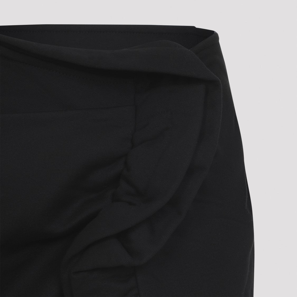 Dries Van Noten Black Midi Skirt With High Waist