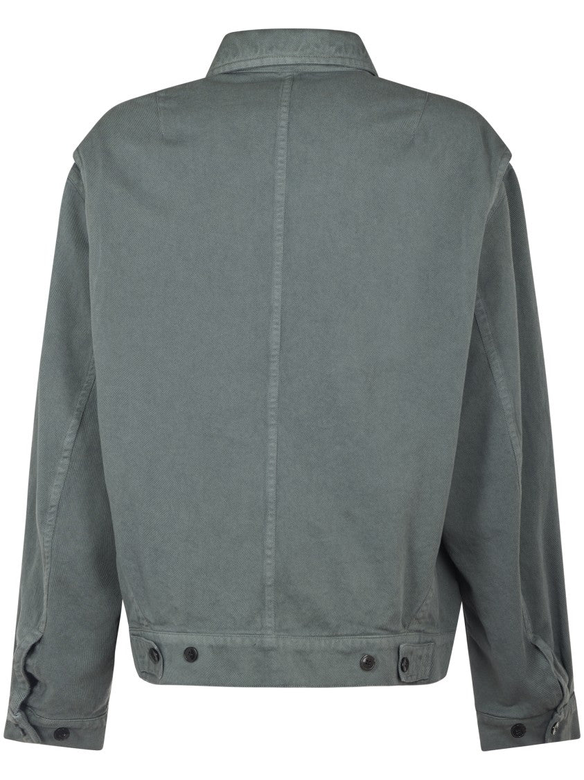 Dries Van Noten Relaxed Fit Grey Jacket
