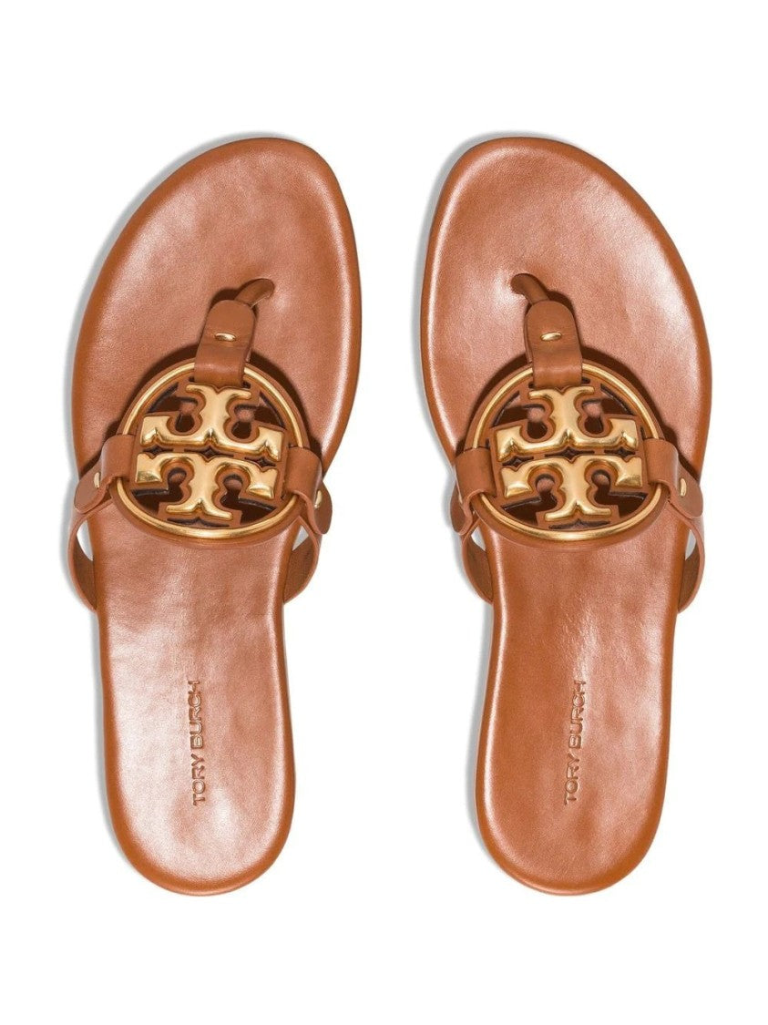 Tory Burch Metal Miller Soft Sandals