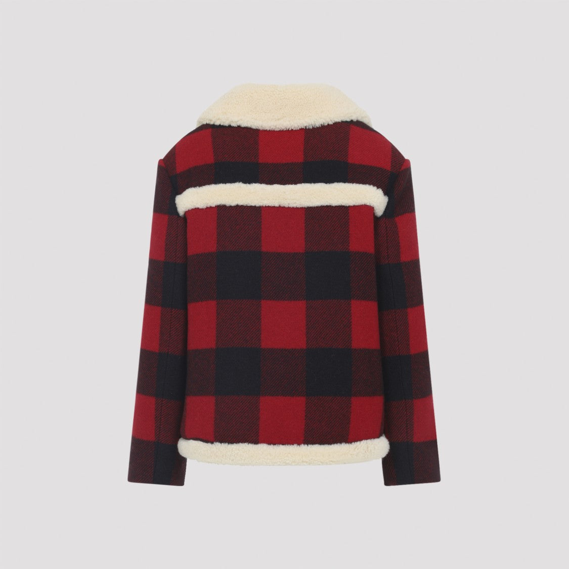 Celine Checkered Double-Breasted Jacket