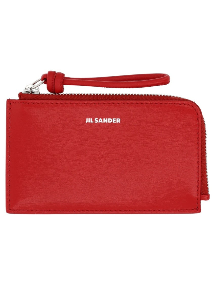 Jil Sander Giro Zip-Around Card Wallet