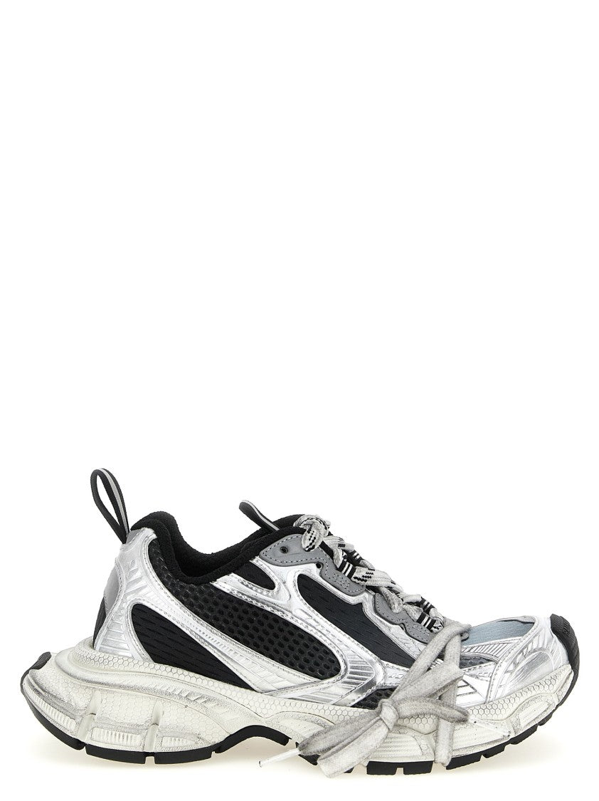Balenciaga Chunky Used-Effect Sneakers With Embossed Detailing