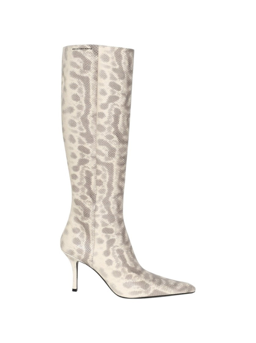 Alexander Wang Vivica 85 Knee High Boot Natural
