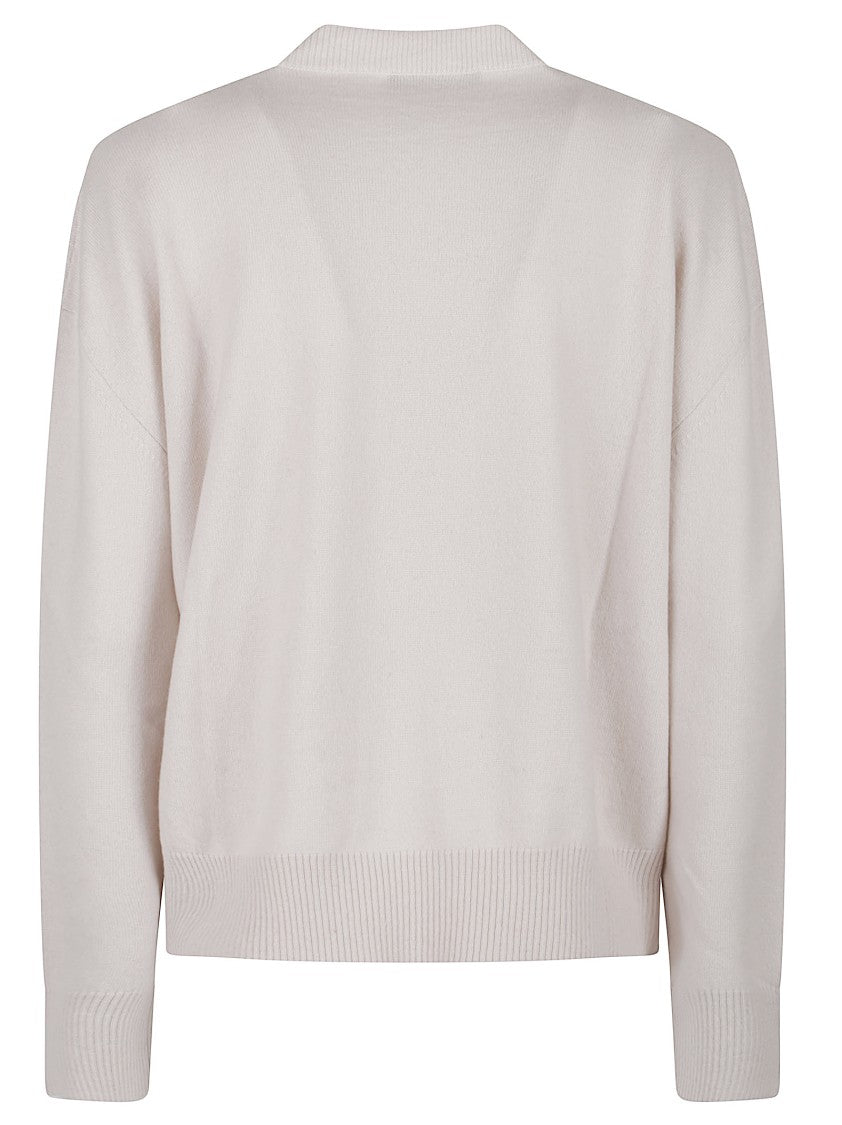 Fabiana Filippi Relaxed Fit V-Neck Cashmere Sweater