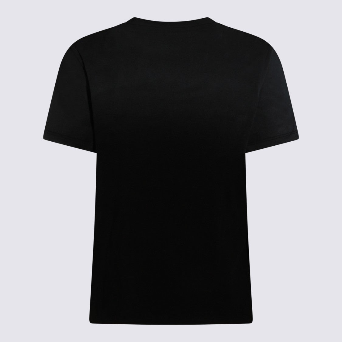 Blumarine Short-Sleeved T-Shirt With Subtle Embellishments And Butterfly Appliqués