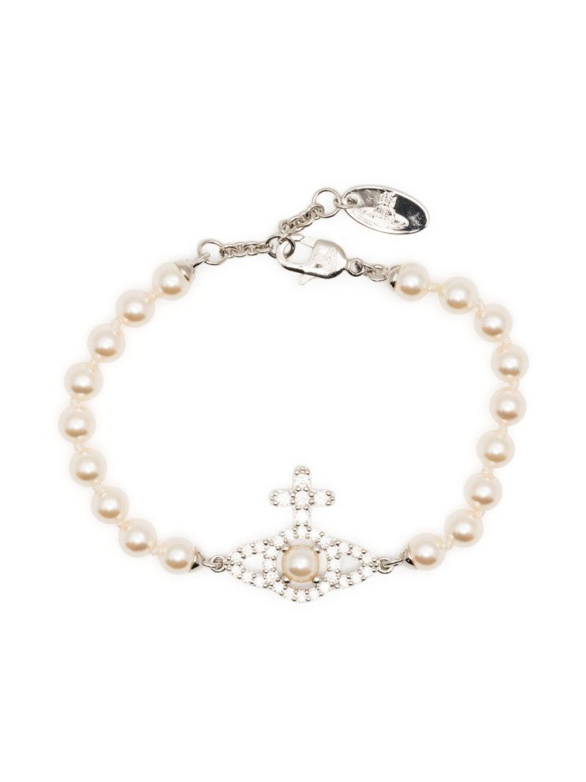 Vivienne Westwood Polished Silver-Tone Chain Bracelet