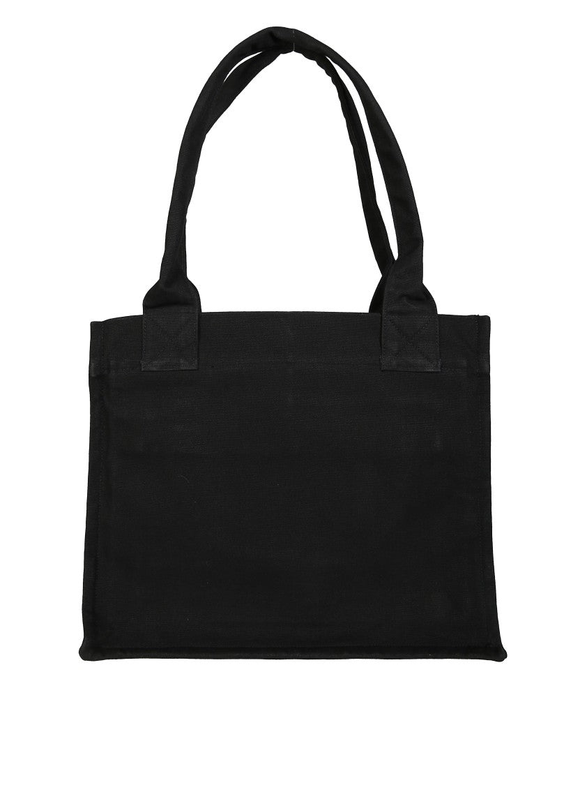 Ganni Large Easy Shopper Pocket Dog Print