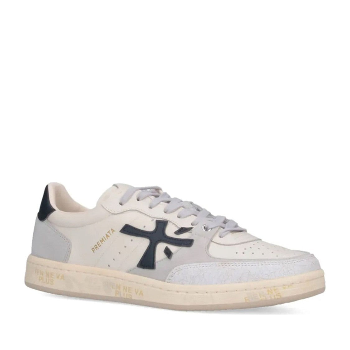 Premiata Multicolor Sheepskin Low-Top Sneakers