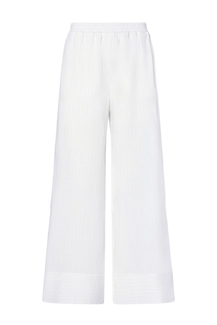 Peuterey Multicolor Cotton-Blend Wide-Leg Pants