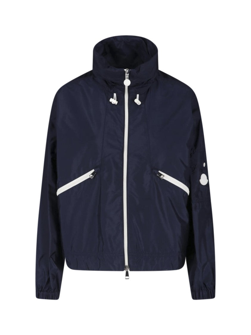 Moncler Navy Blue Marmacy Zip-Up Jacket