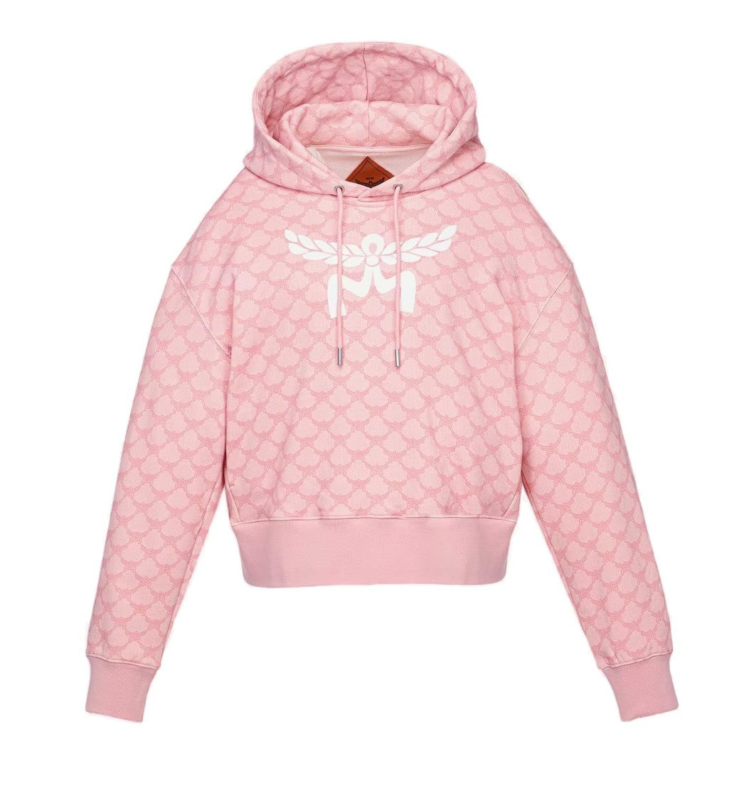 Mcm Oversized Organic Cotton Hooded Sweatshirt