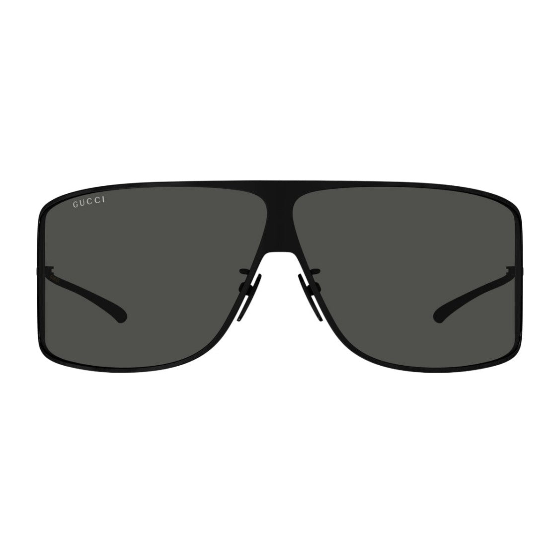 Gucci Black Gg2276s Linea Institutional Logo Metal Sunglasses