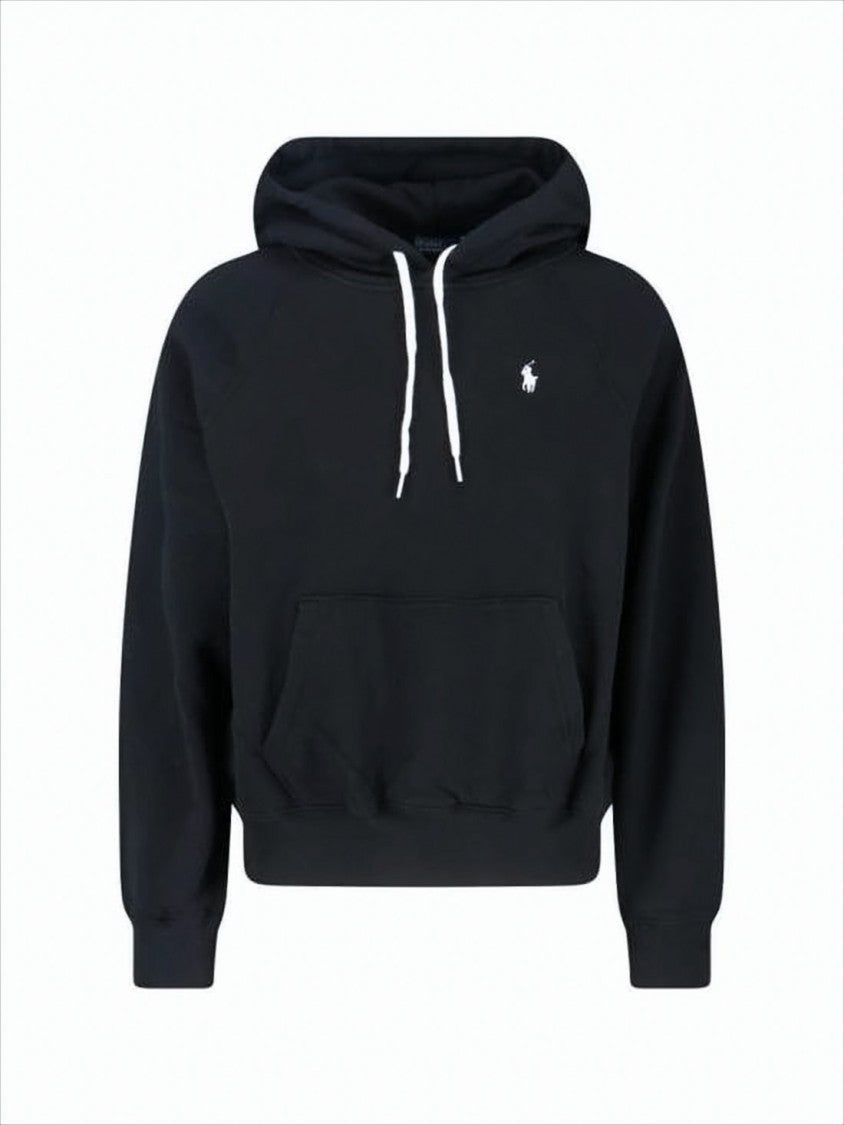 Polo Ralph Lauren Cropped Hoodie With Relaxed Fit