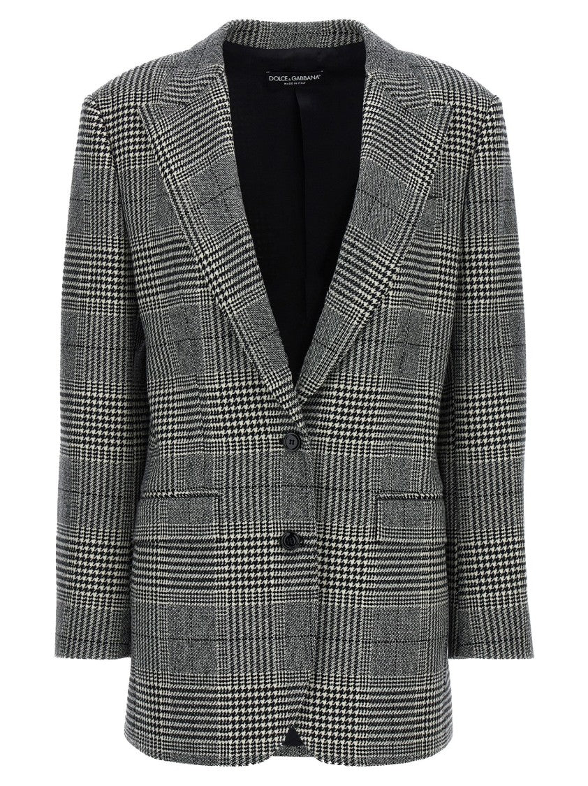 Dolce & Gabbana Pied De Poule' Blazer
