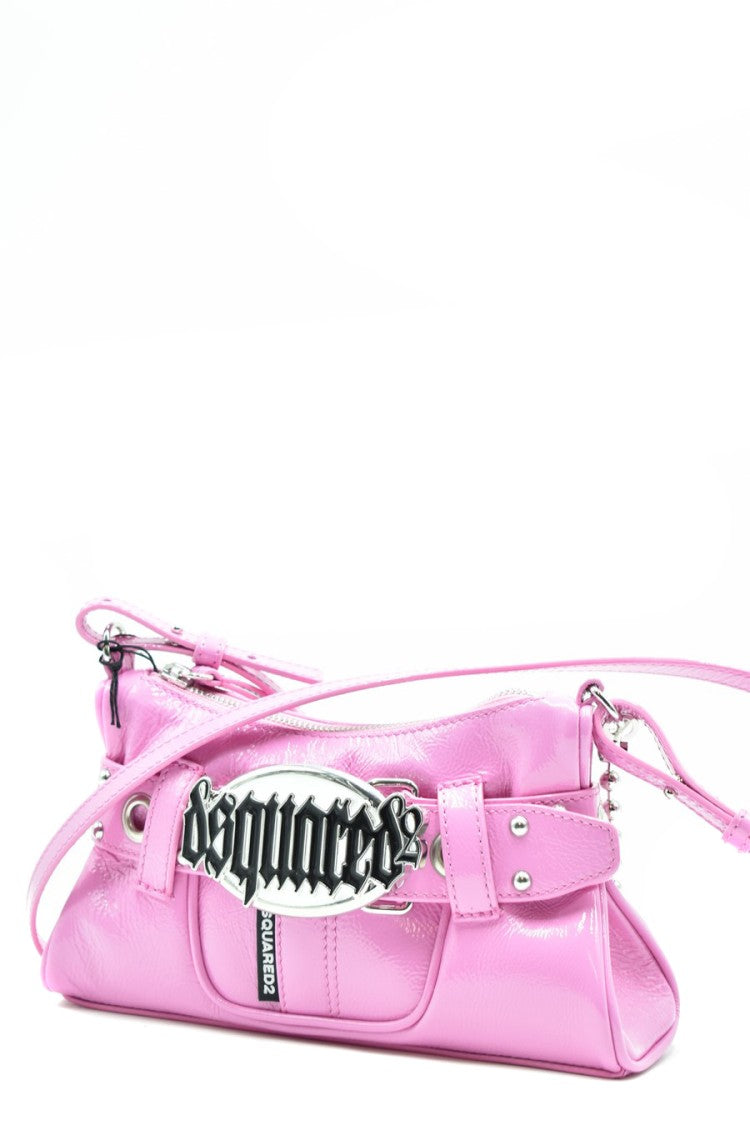 Dsquared2 Pink Leather Clutch