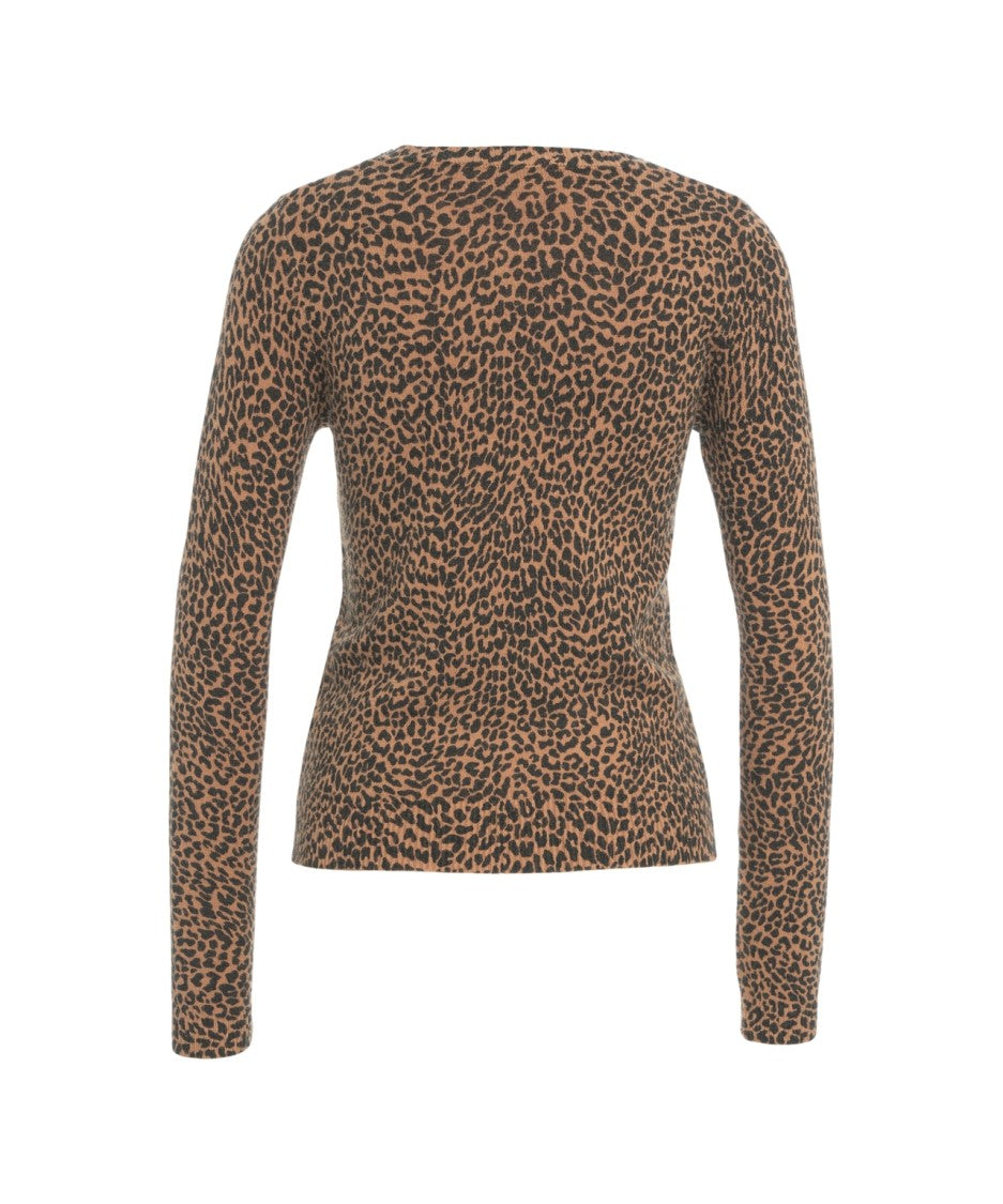 Kaos Animal Print Sweater