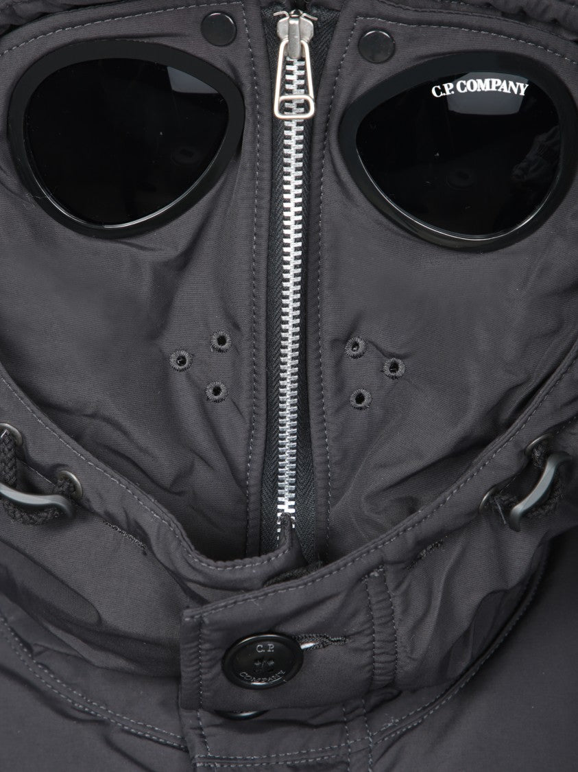 Junya Watanabe Hooded Black Jacket With Zipper Closure