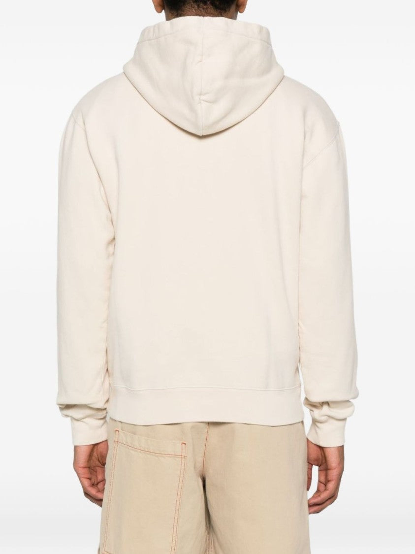 Jacquemus Relaxed-Fit Hooded Sweatshirt With Minimalist Design