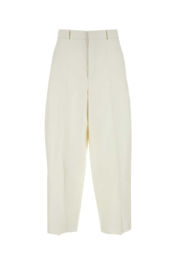 Valentino Garavani Ivory Wool Blend Pant