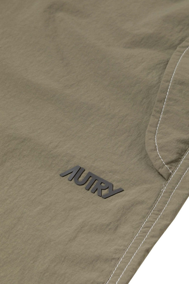 Autry Nylon Scrub Over Fit Trousers