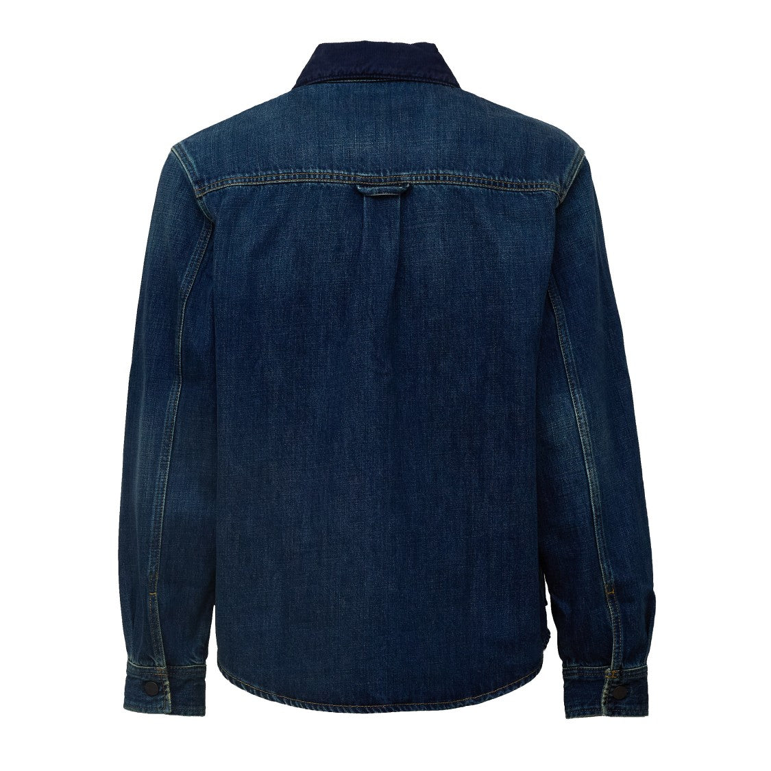 Carhartt Wip Overshirt With Corduroy Collar And Pocket Details