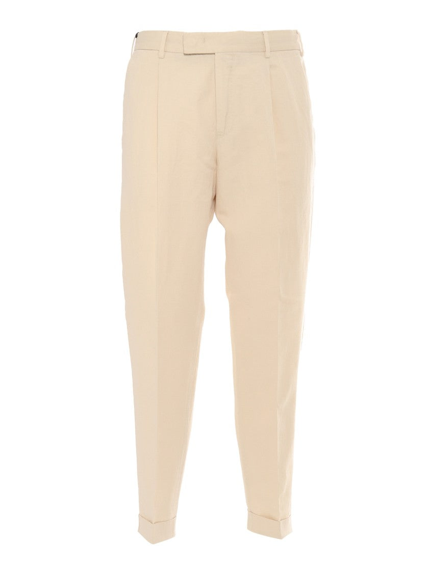 Pt01 Rebel 1 Trousers With Pleat