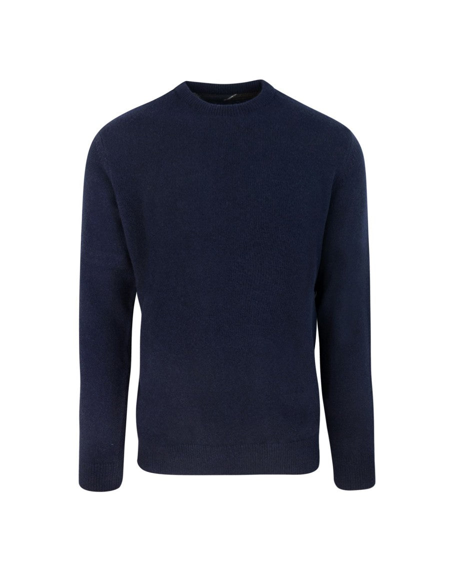 Barbour Holden Blue Crew Neck Sweater