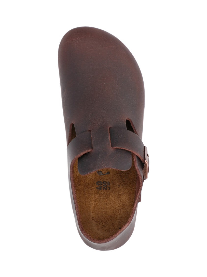 Birkenstock "London" Flat Shoes – Brown