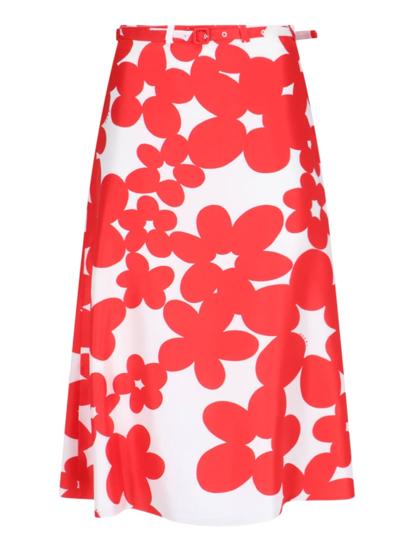 Marni Dillies' Midi Skirt – White