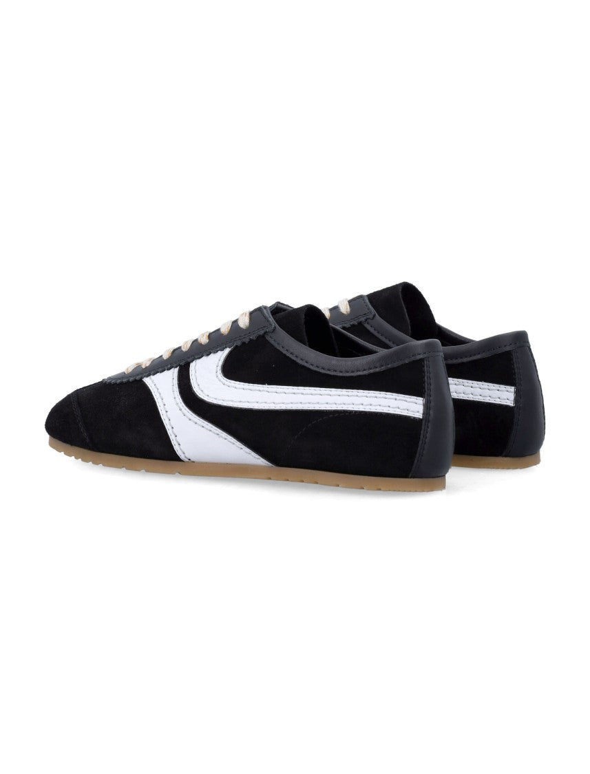 Dries Van Noten Suede Retro Woman's Sneakers