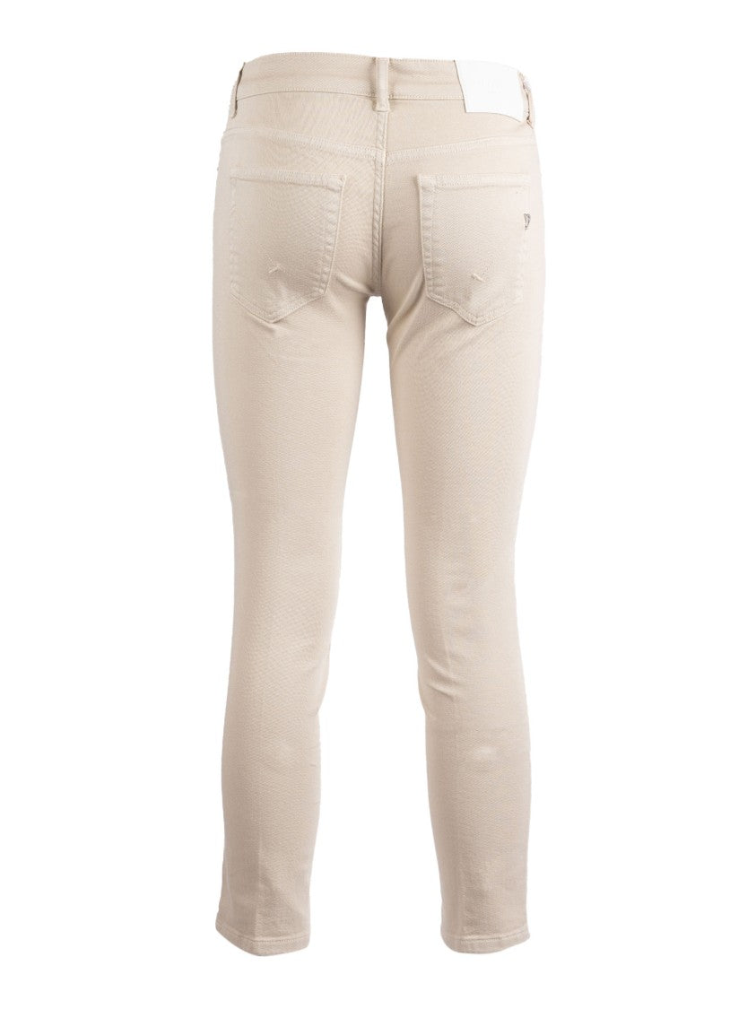 Dondup Rose Fitted Ankle-Length Pants