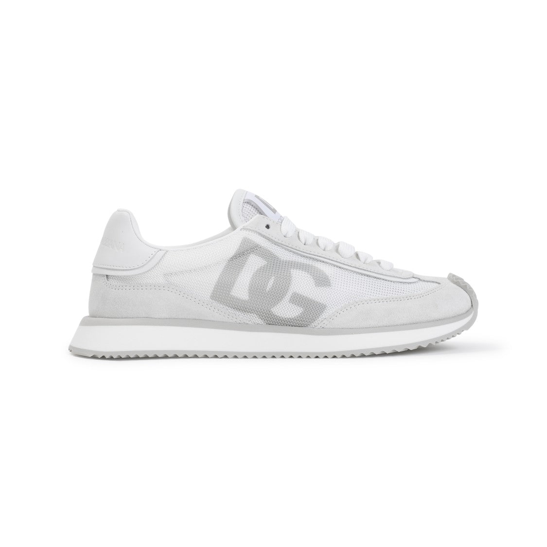 Dolce & Gabbana White Calf Leather Sneakers