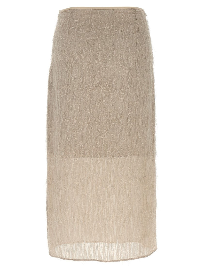 Peserico Fil Coupé Skirt