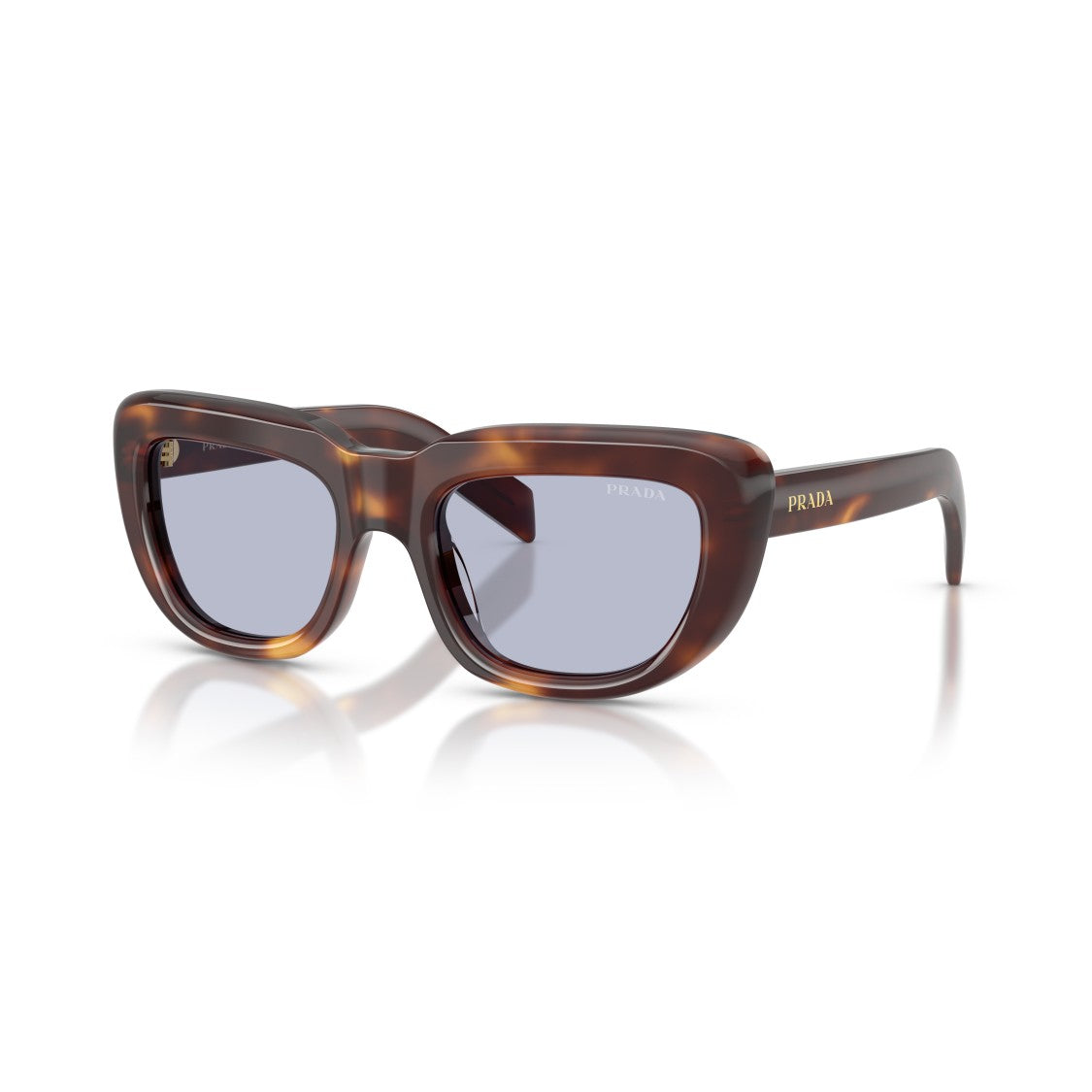 Prada 0Pr D07s Oversized Cat-Eye Sunglasses