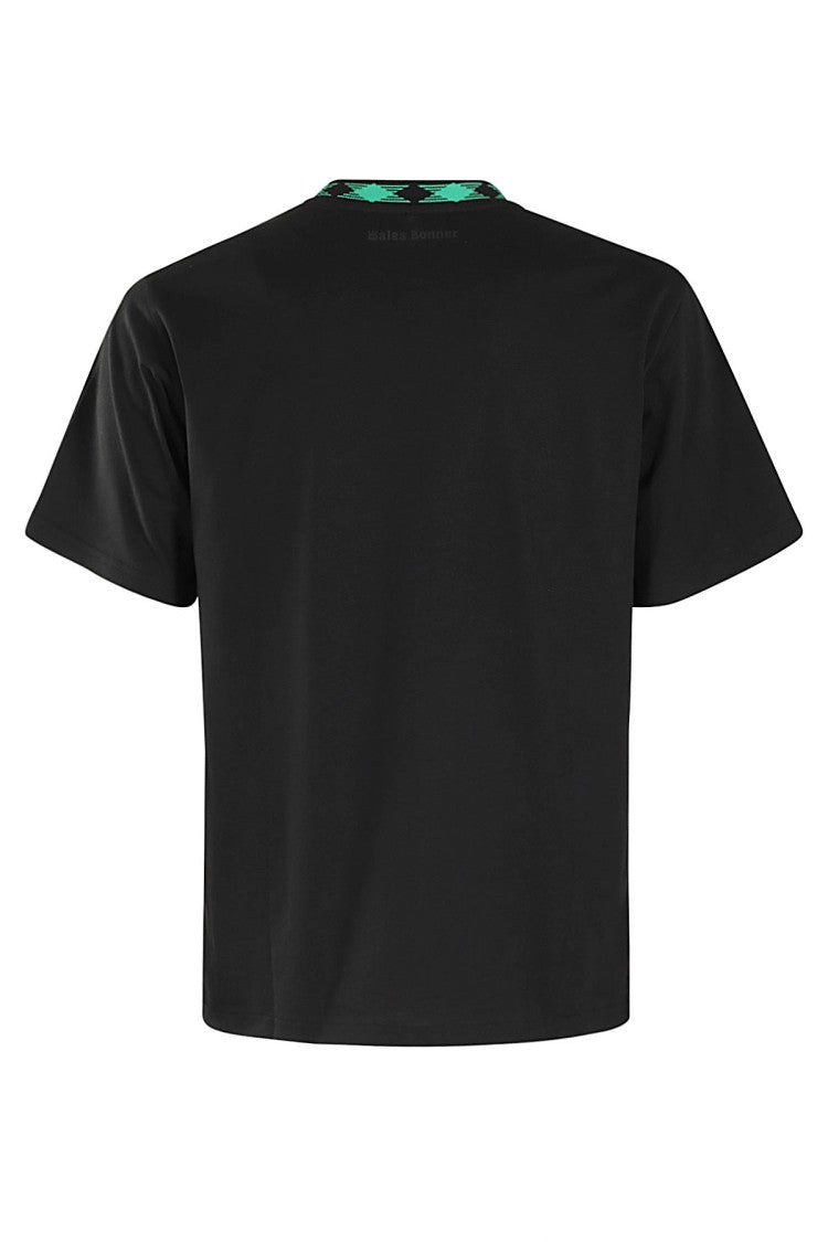 Wales Bonner Contrasting Crew Neck Endurance T-Shirt