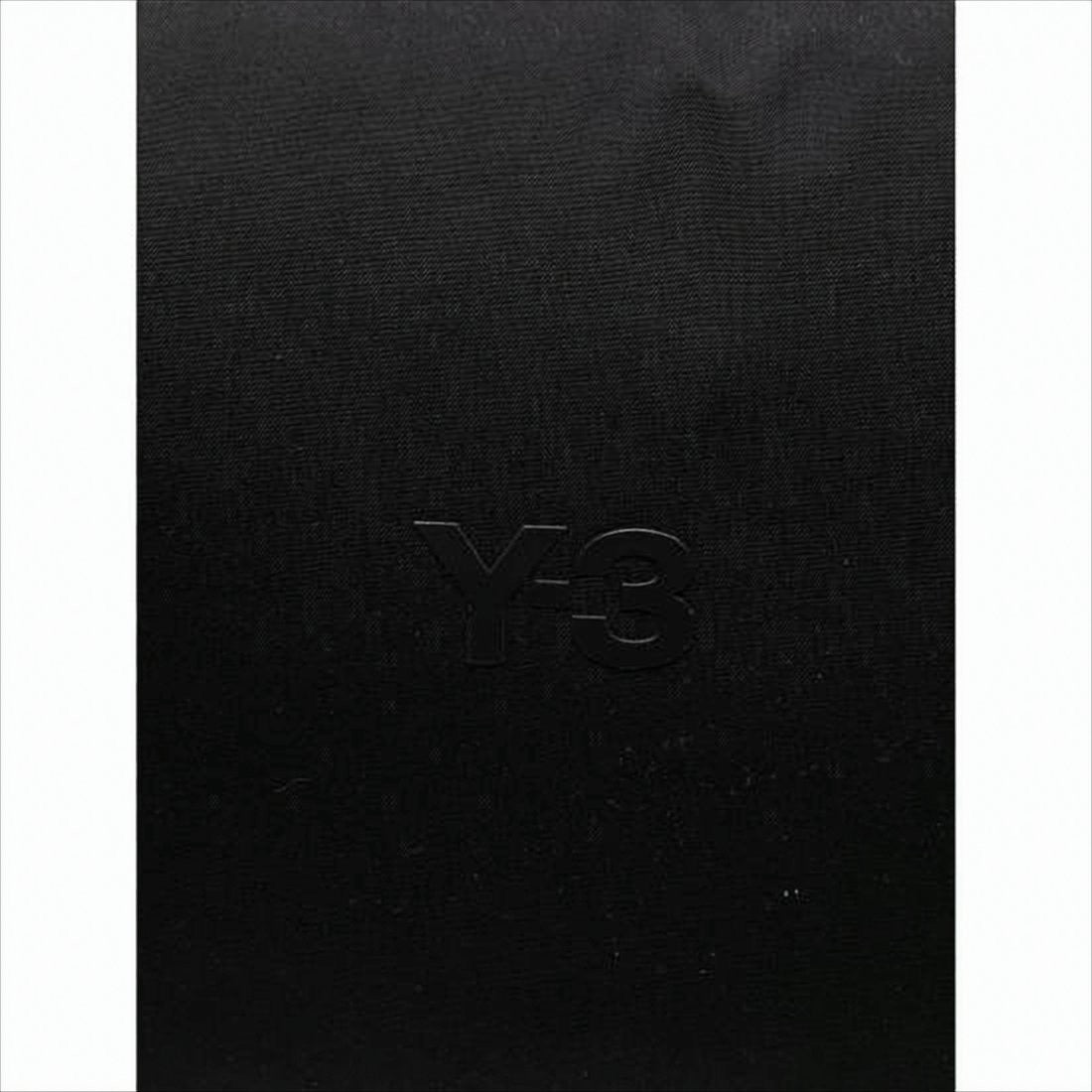 Y-3 Large Minimalist Shoulder Bag With Embossed Logo