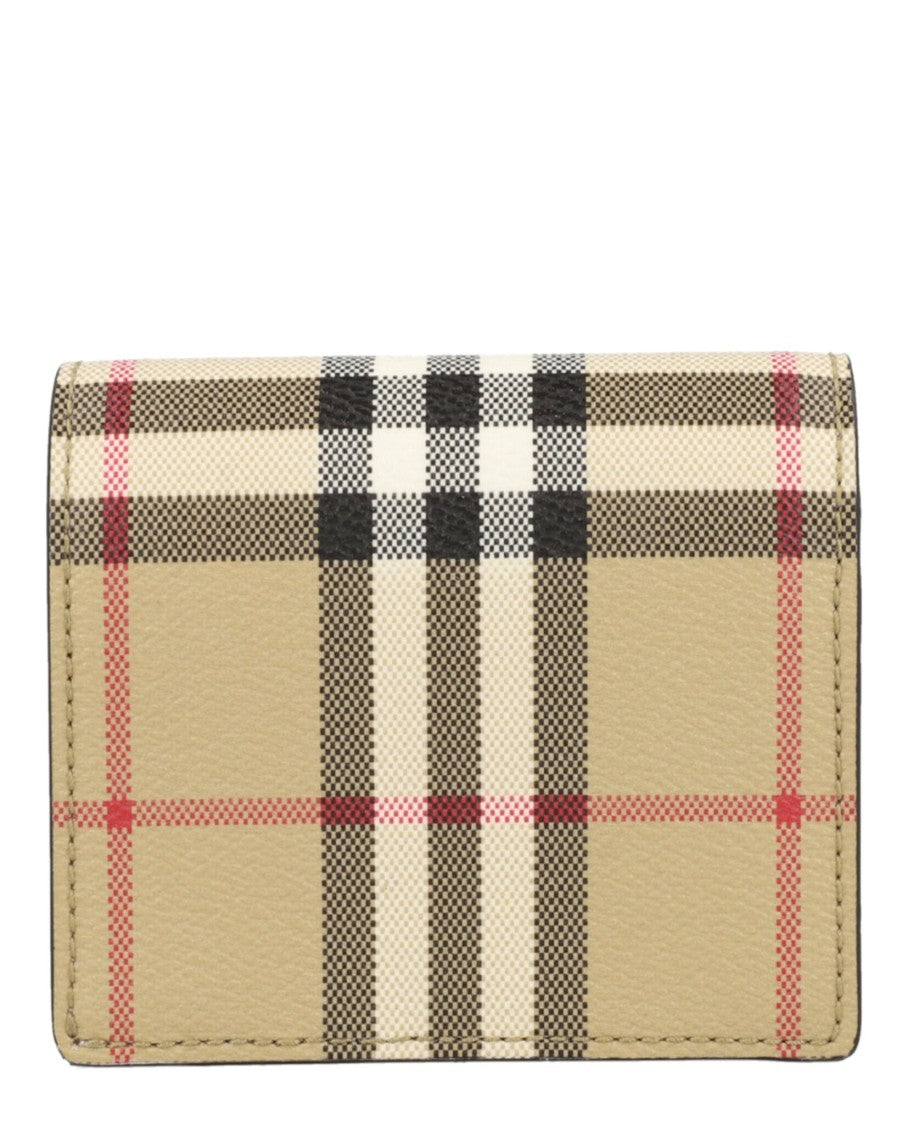 Burberry Small Check Bifold Wallet