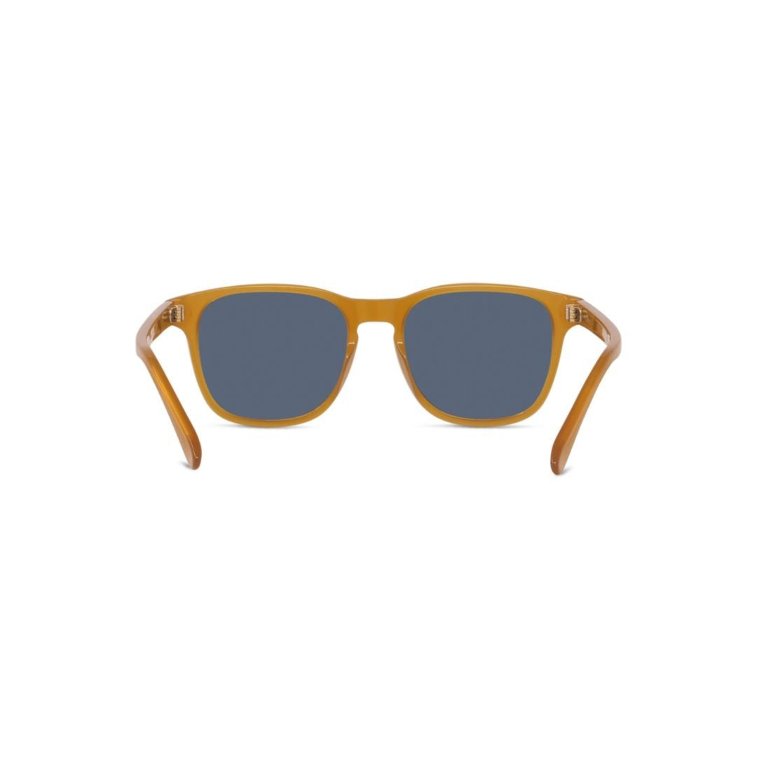 Vuarnet Vu40012i Classic Square Frame Sunglasses In Warm Amber