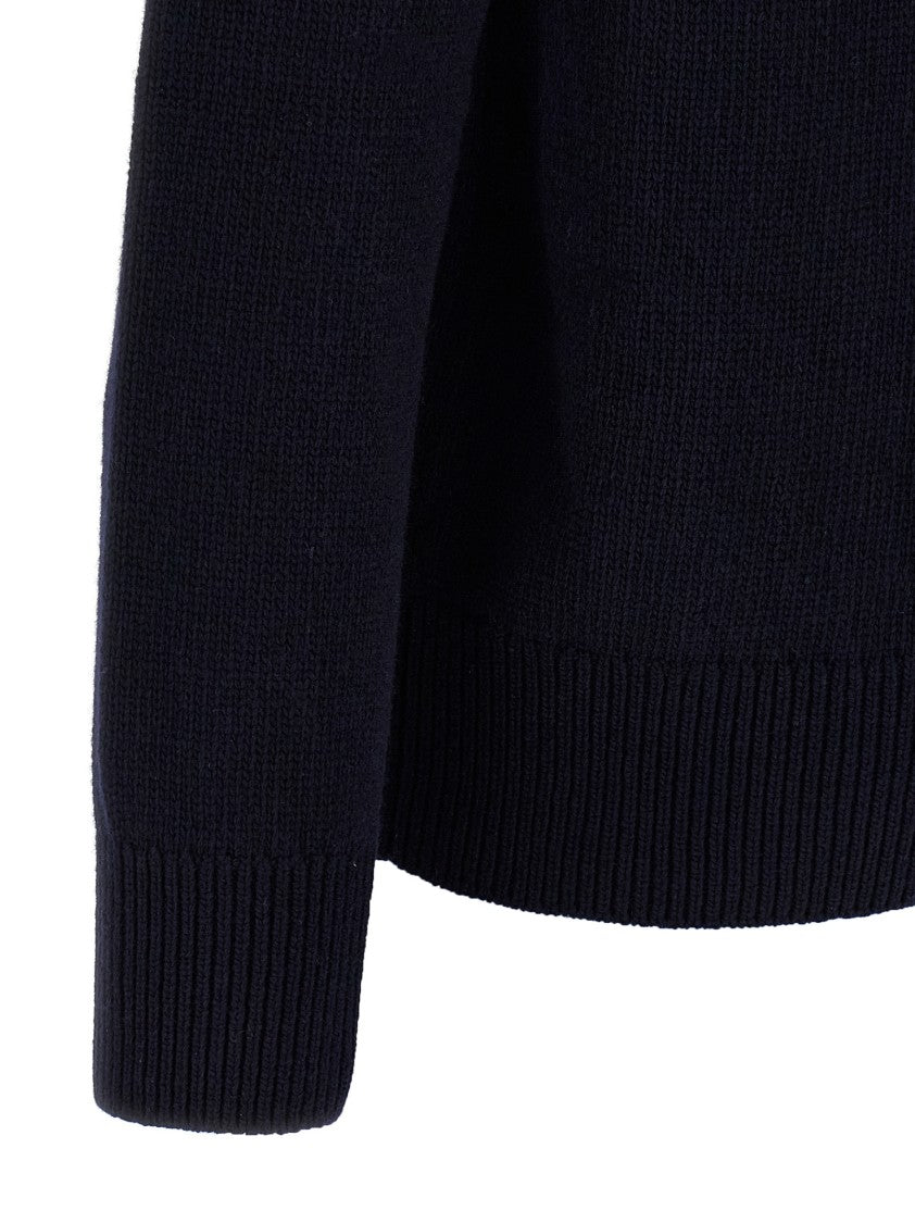 Burberry Logo Intarsia Sweater