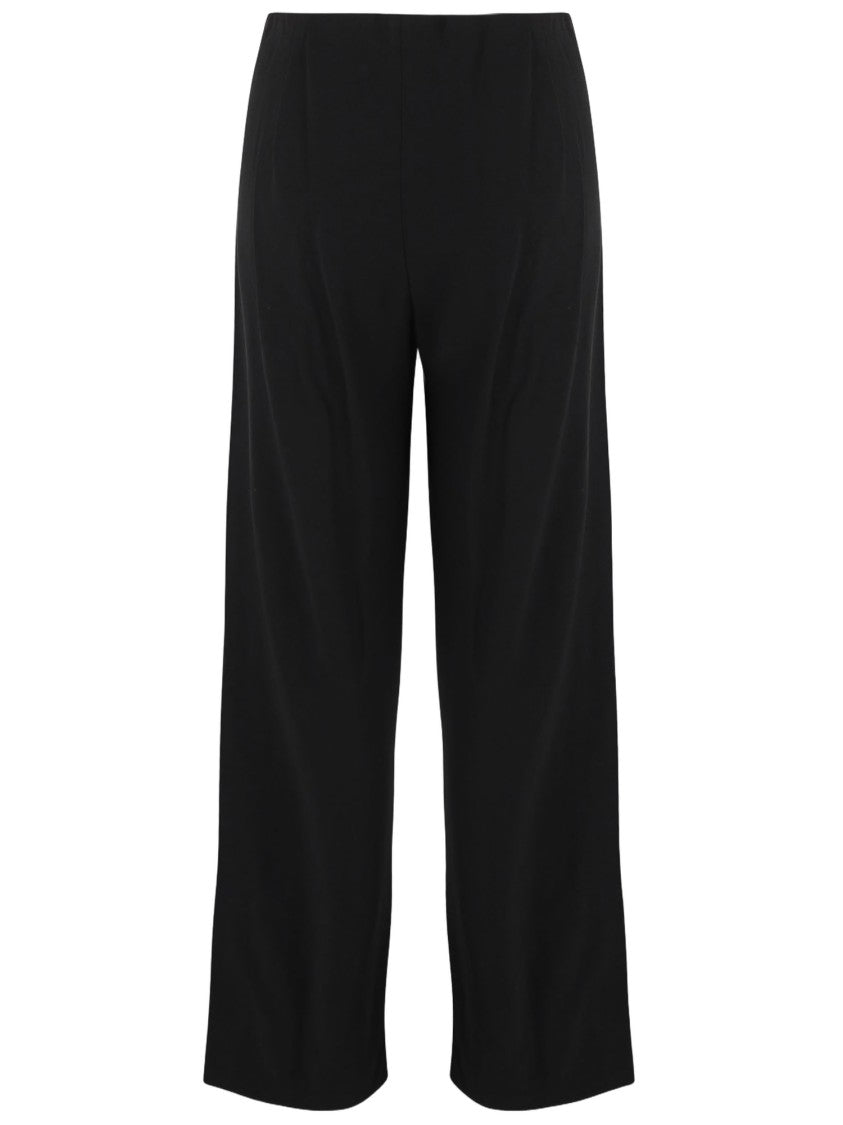 Vince Wide-Leg Pants With Elasticated Waistband And Relaxed Silhouette