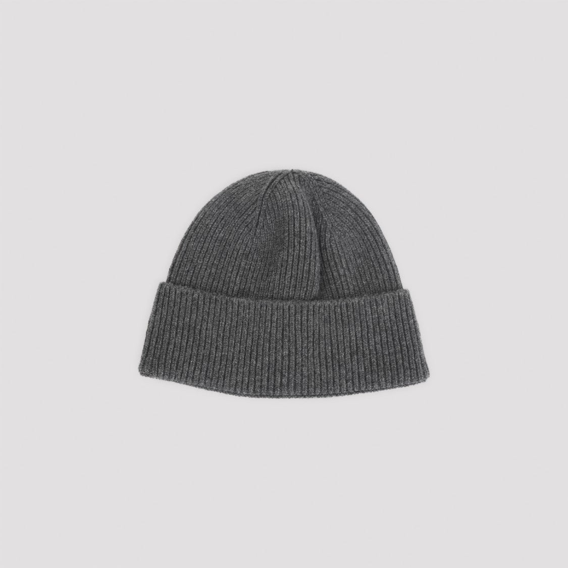 Giorgio Armani Ribbed Cashmere Beanie With Folded Cuff