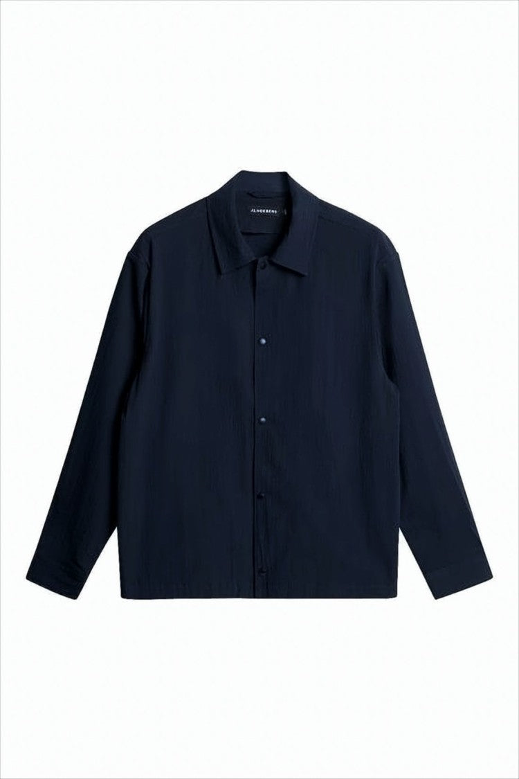 J Lindeberg Blue Jacket With Straight Silhouette