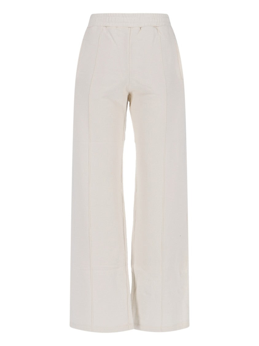 Golden Goose Wide-Leg Cotton Sports Pants
