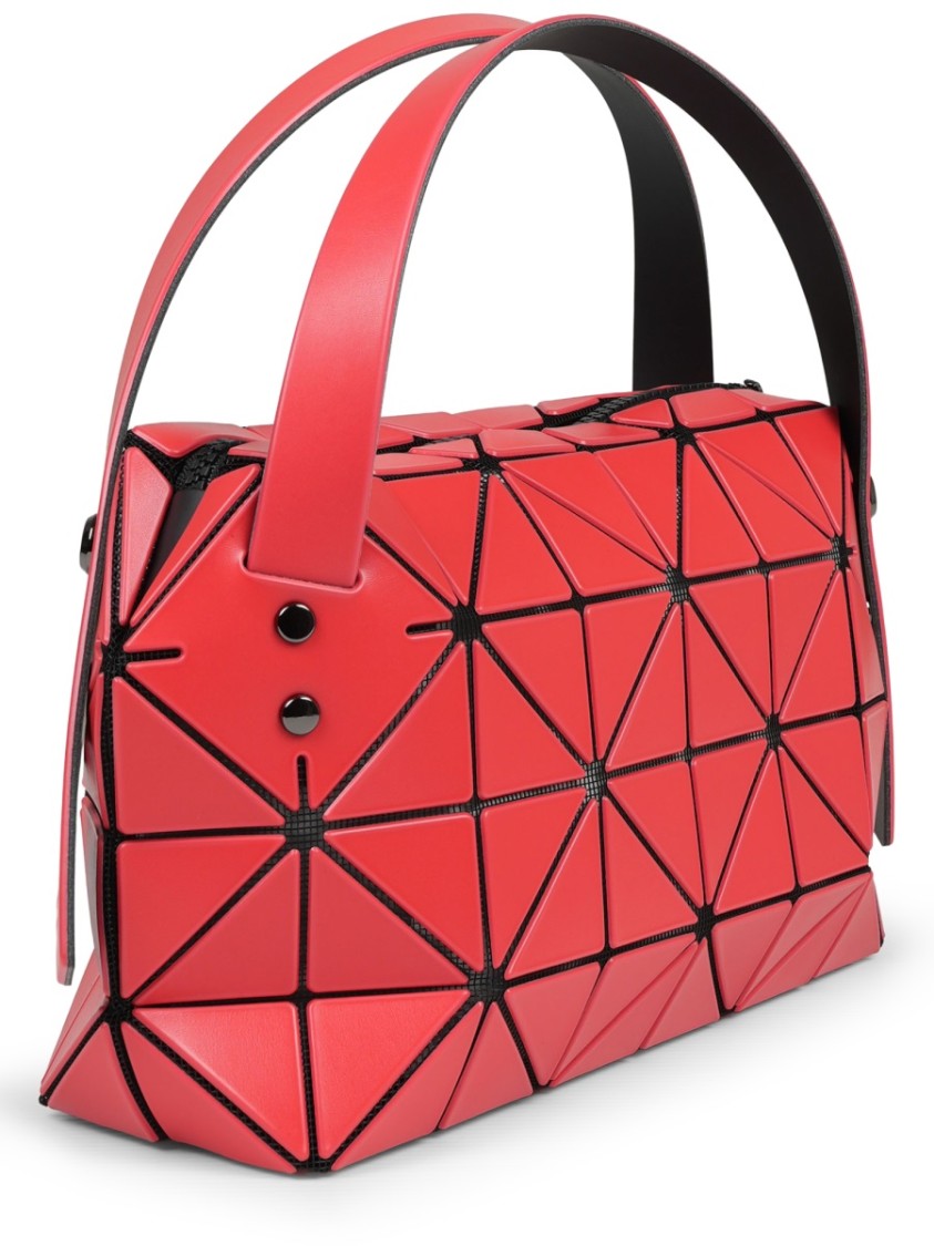 Bao Bao Issey Miyake Black Geometric Triangular Panels Handbag