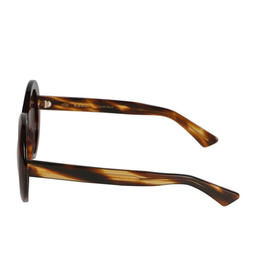 Kador Audrey Tortoiseshell Pattern Round Frame Sunglasses